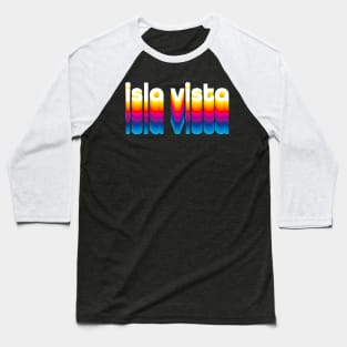 70s Retro Color Style Isla Vista Apparel Womens - Isla Vista Baseball T-Shirt